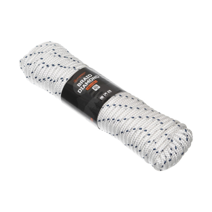 Парокорд Forrest Paracord Diamond 10мм 30м 800кг White
