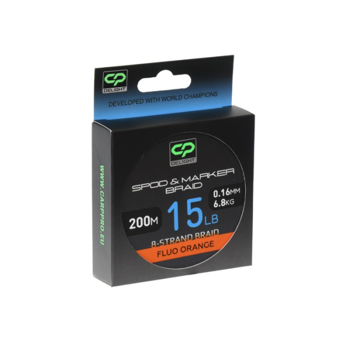 Шнур Carp Pro Delight Spood - Marker Braid PE X8 0.16мм