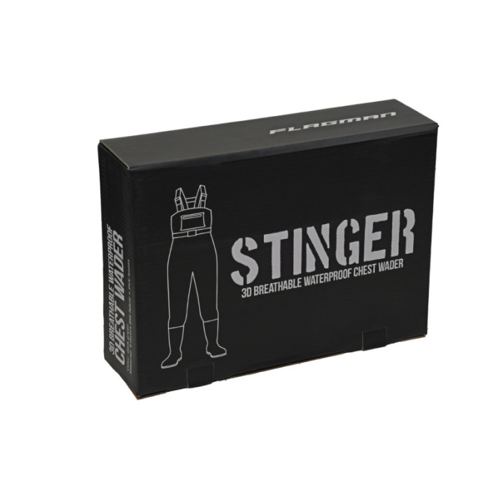 Забродний напівкомбінезон Flagman Stinger Breathable Waterproof Chest Wader 48