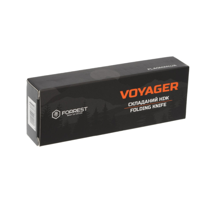 Ніж складаний Forrest Voyager JK11L Jack-Knife 20см Black