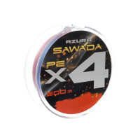 Шнур Azura '25 Sawada X4 Multicolor 200м #2 0.235мм