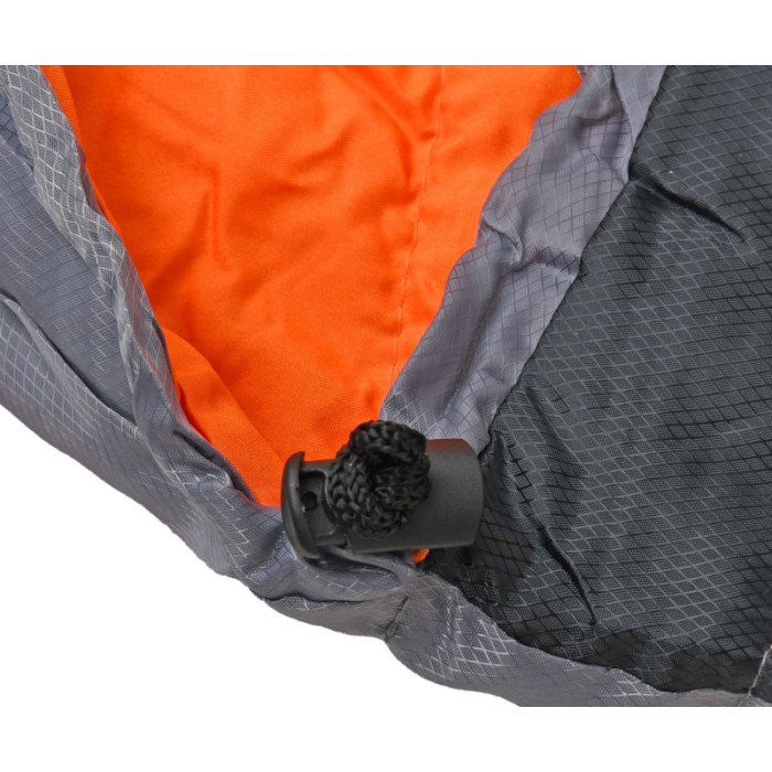 Спальний мішок Forrest Voyager 20°C Sleeping Bag Gray-Black Left