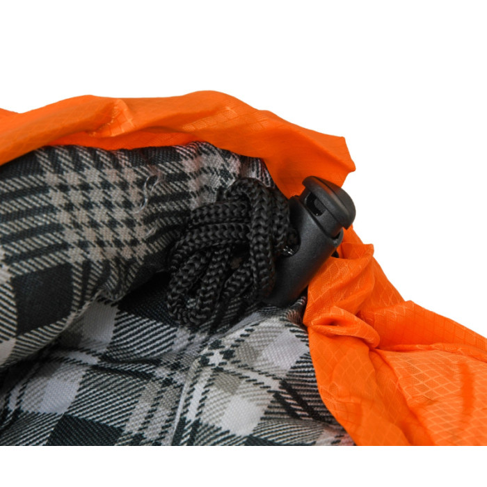 Спальний мішок Forrest Voyager+ 16°C Sleeping Bag Orange-Gray Right