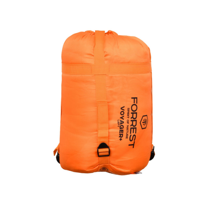 Спальний мішок Forrest Voyager+ 16°C Sleeping Bag Orange-Gray Right
