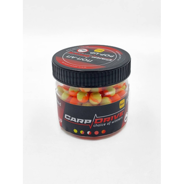 Плаваючий Бойл, поп ап для риболовлі, поп ап Полуниця-Банан (Strawberry-Banana) 8мм Carp Drive