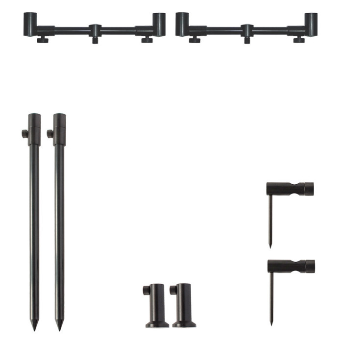 Набір стійок з телескопічними буз барами World4Carp Stand Kit Universal 2