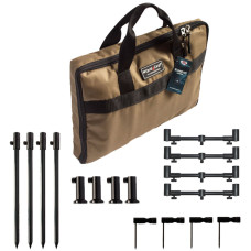 Набір стійок з телескопічними буз-барами World4Carp Stand Kit Universal 4