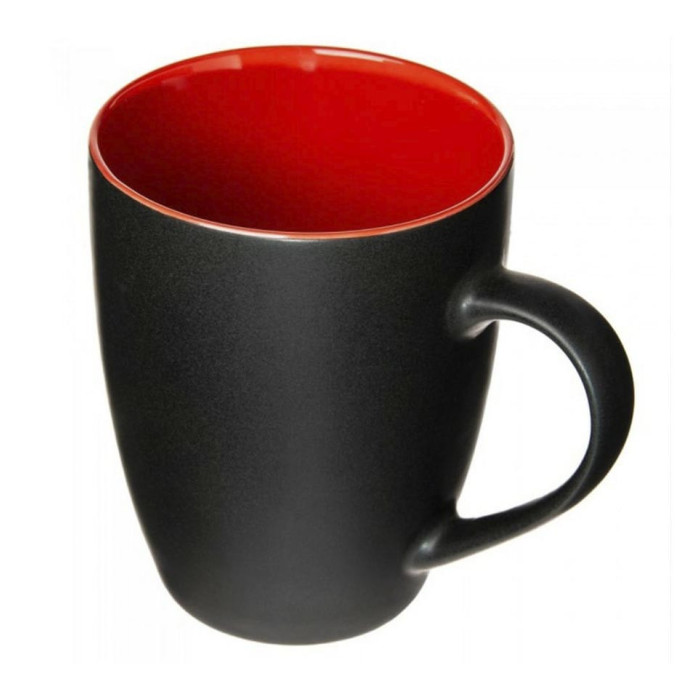 Чашка керамічна для риболовлі World4Carp Black&Red Mug 350 ml