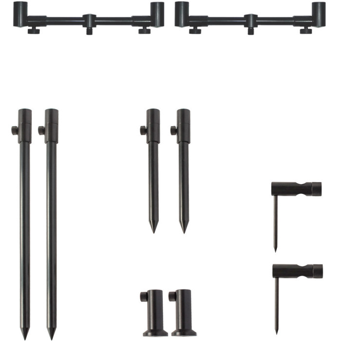 Набір стійок з телескопічними буз барами World4Carp Stand Kit Universal MAX 2