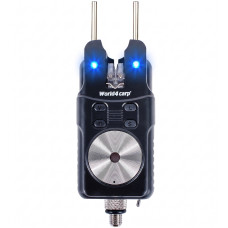 Сигналізатор клювання World4Carp FA214 (з прив'язкою) синій (blue)