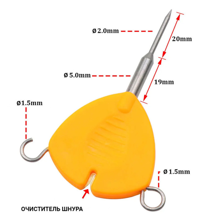 Рибальський мультитул 5 в 1 W4C FISHING MULTITOOL 5 IN 1