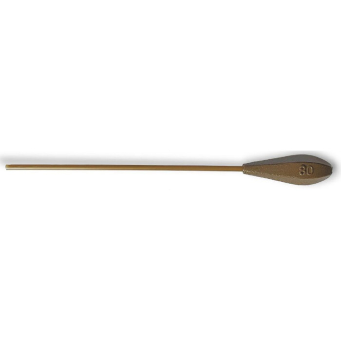 Коропове грузило ГОРИЗОНТ інлайн із трубкою-протизакручувачем 135 гр.