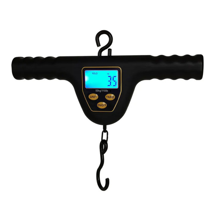 Електронні рибальські ваги з ручками World4Carp T-Line Digital Scales, 50 кг