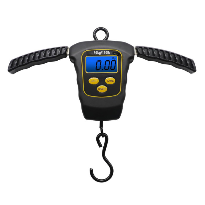Електронні рибальські ваги із розсувними ручками World4Carp T-Line Sliding Digital Scales, 50 кг