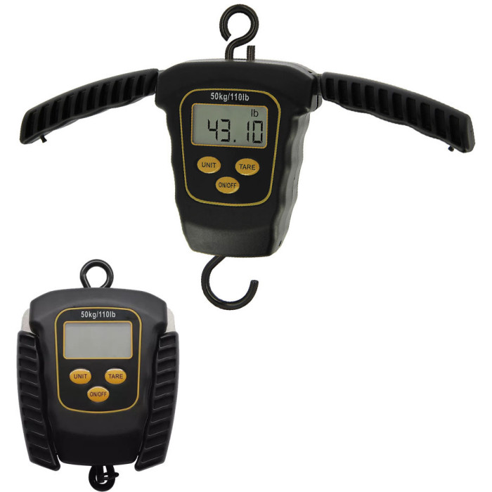 Електронні рибальські ваги із розсувними ручками World4Carp T-Line Sliding Digital Scales, 50 кг