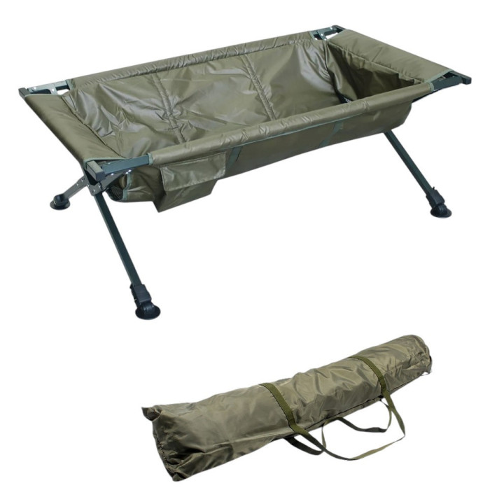 Короповий мат-люлька з телескопічними ногами World4Carp Carp Mat Cradle 120х70 см