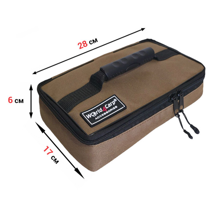 Кейс для сигналізаторів клювання World4Carp Bite alarm Case 2+1