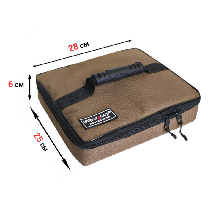 Кейс для сигналізаторів клювання World4Carp Bite alarm Case 4+1
