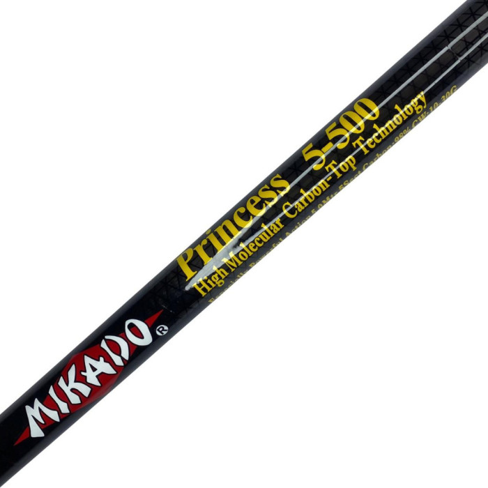 Вудка карбонова Mikado Princess без кілець 7м Carbon (GL6586)