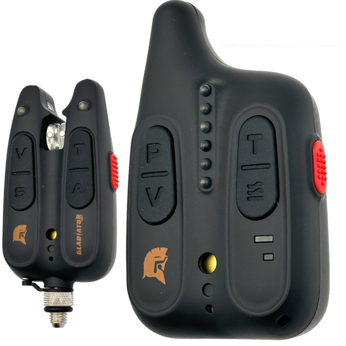 Набір сигналізаторів GLADIATOR RF1118 3+1 Black з пейджером
